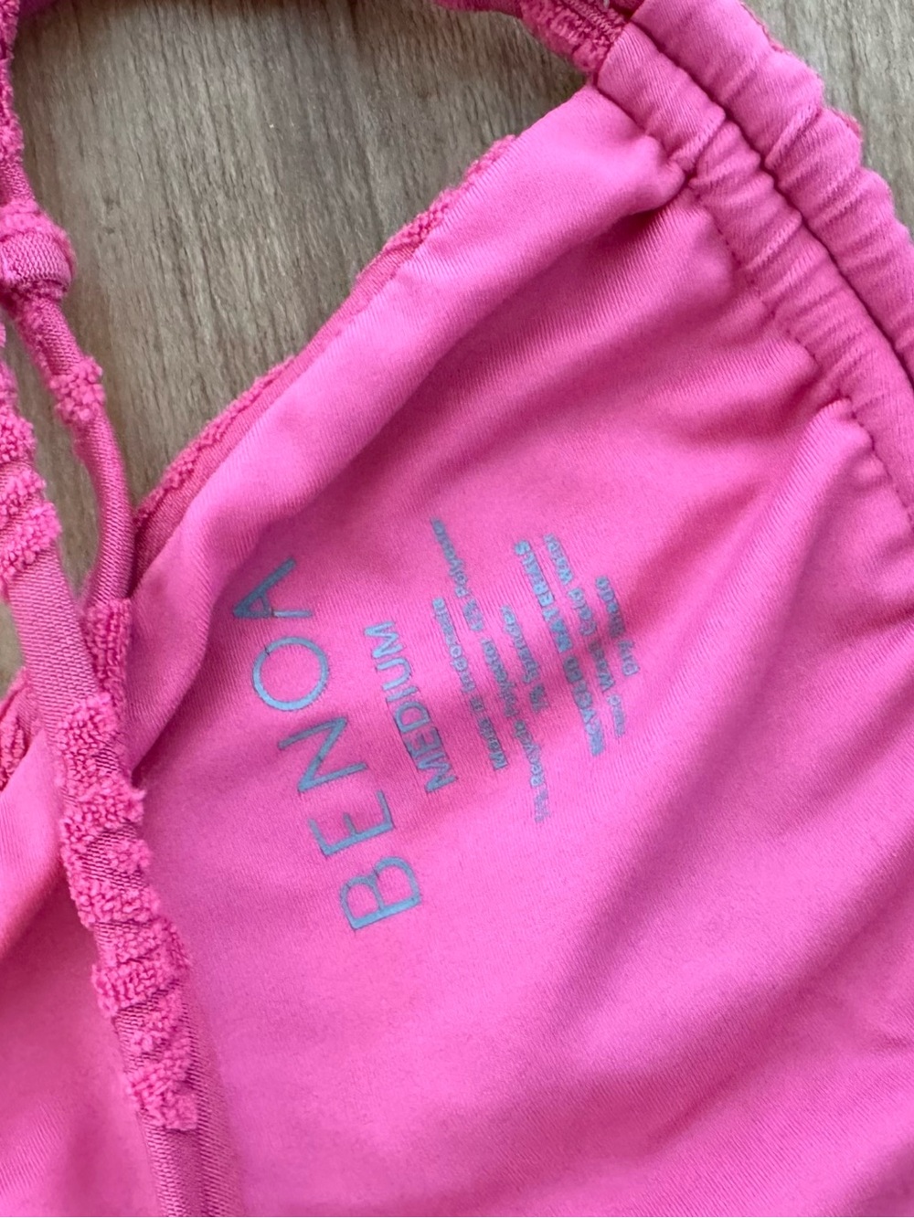 Pink Embroidered Shell Bikini Set - Picture 3 of 3